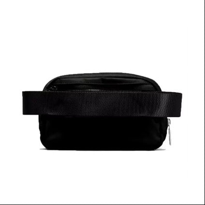 Athletic Everywhere Belt Bag, Black, 7.5 x 5 x 2 inches