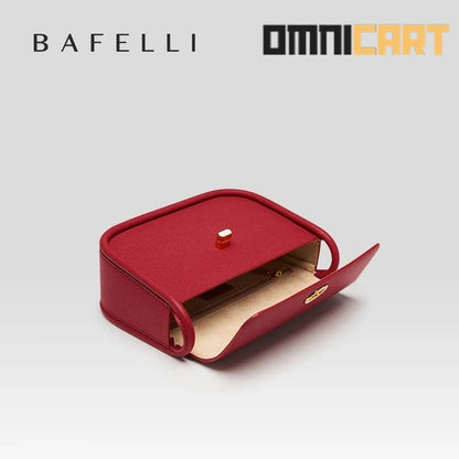 BAFELLI 2024 Women's Trendy Leather Saddle Bag - OmniCart