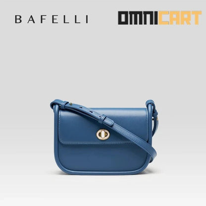 BAFELLI 2024 Women's Trendy Leather Saddle Bag - OmniCart