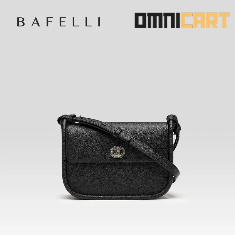 BAFELLI 2024 Women's Trendy Leather Saddle Bag - OmniCart