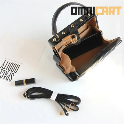 ENJOININ 2024 Black Car Shape Women's Handbag - OmniCart