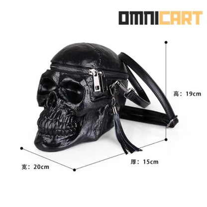 Fashion Designer Skull Satchel: Originality Women's Bag - OmniCart